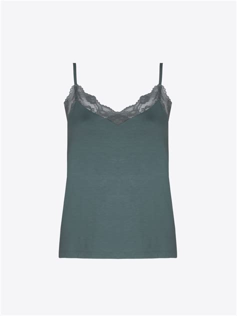 Lily Camisole Dusty Army Kr CHANGE Lingerie