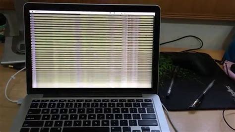 Macbook Pro Screen Problem Youtube