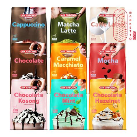 Jual Kopi Aik Cheong Cafe Art Cappuccino Mocha Chocolate Caramel