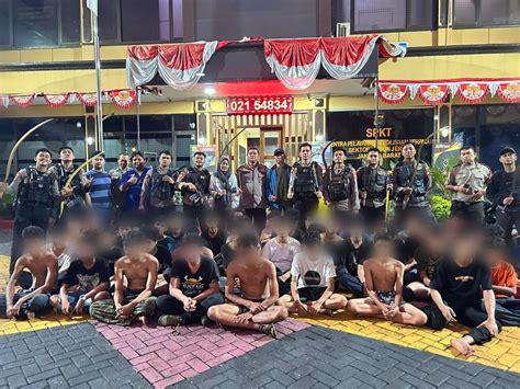 Konvoi Sambil Tenteng Clurit Tim Patroli Perintis Presisi Gagalkan