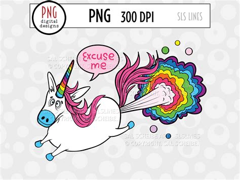 Unicorn Farting Rainbows