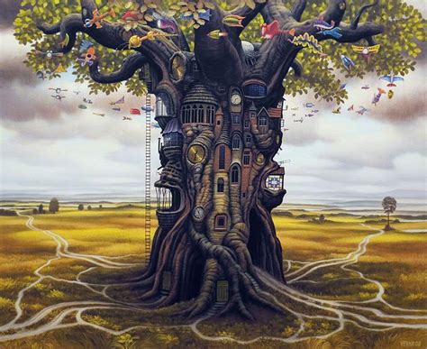 超现实主义绘画 艺术家 Jacek Yerka 绘画 艺术家 超现实主义 新浪新闻