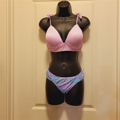No Brand Swim Purplishpink Boho Bikini Poshmark