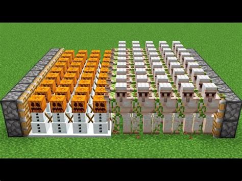 999 Iron Golems And 999 Snow Golems Combine In Minecraft YouTube