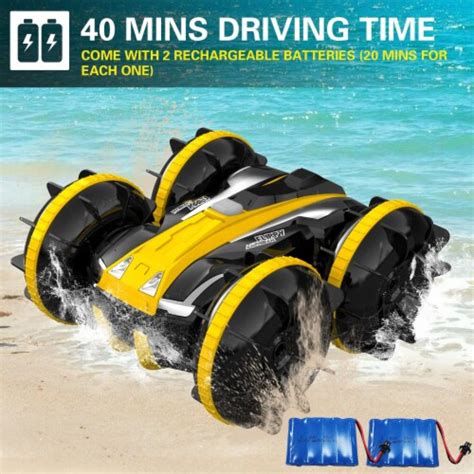 Volantexrc Amphibious Reversible All Terrain Remote Control Stunt Car