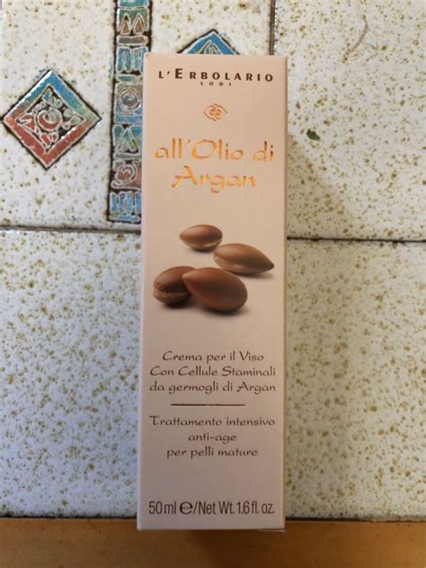 L Erbolario Crema Viso Anti Age All Olio Di Argan 50 Ml INCI Beauty