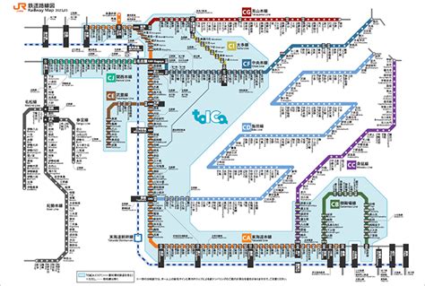 Jr線 新幹線 地図