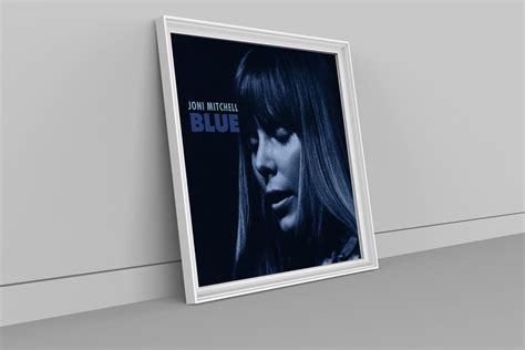 Joni Mitchell Poster Joni Mitchell Blue Album Cover Poster - Etsy