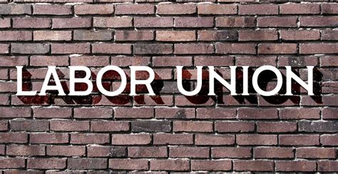 Labor Union Font Free By Mcletters Hand Made Type Font Squirrel