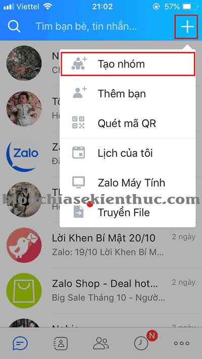 Cách Tạo Nhóm Chát Zalo Và Live Stream Trên Nhóm Chát Zalo