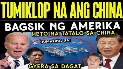 Buong Mundo Nagimbal Bagsik Ng Amerika At Pilipinas Binawi Sa Wps