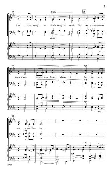 Set Me As A Seal Upon Your Heart By Anna Laura Page 4 Part Digital Sheet Music Sheet Music