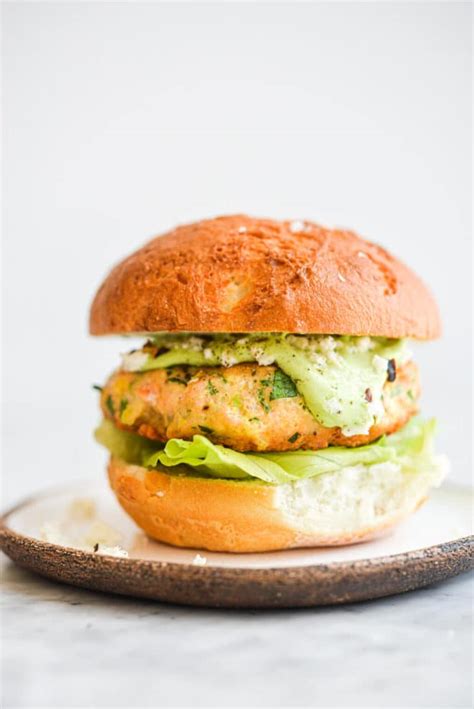 The Best Salmon Burgers Fed And Fit