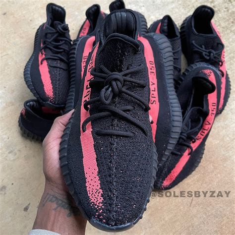 Adidas Yeezy Boost 350 V2 Red Stripe 2022 Restock Release Date Sbd