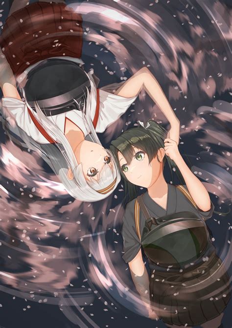 Wallpaper Anime Girls Kantai Collection Zuikaku Kancolle Shoukaku