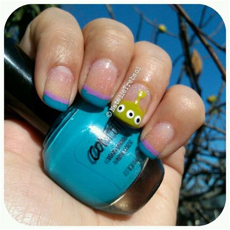 Toy Story Aliens Inspired By CutePolish Nail Art Nail Designs