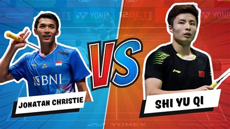 Jonatan Christie Vs Shi Yuqi GREAT MATCH 2024 Asian Championship