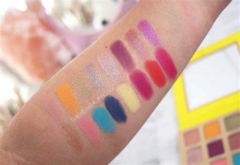 SWATCHES BH Cosmetics Summer In St Tropez Palette Slashed Beauty