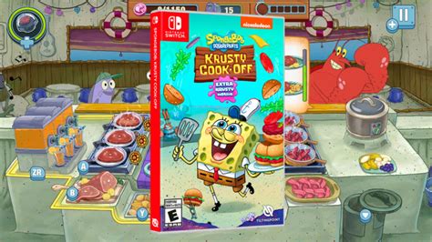 Spongebob Krusty Cook Off Extra Krusty Edition Out Now Gonintendo