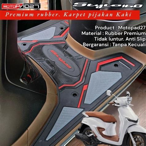 Jual Karpet Pijakan Kaki Honda Stylo Shopee Indonesia