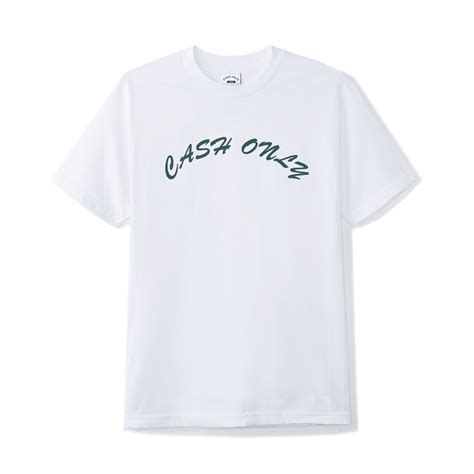 Cash Only Logo Tee White Clothes T Shirts T Shirts Sale Sale