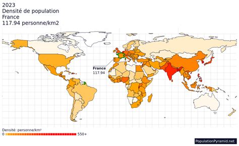 Densité De Population France 2023