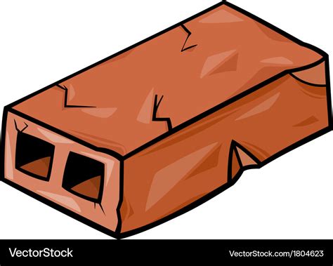 Old Brick Cartoon Clip Art Royalty Free Vector Image