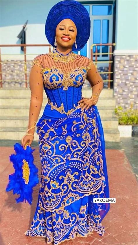 Pin On African Lace Styles Asoebi Styles