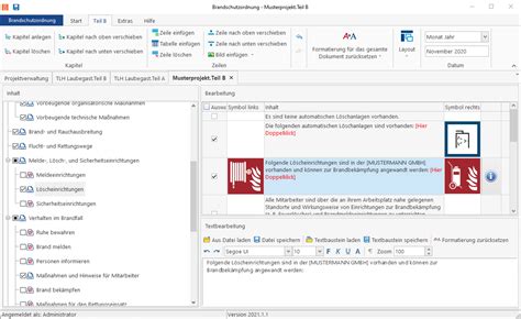 Brandschutzordnung Wesa Software