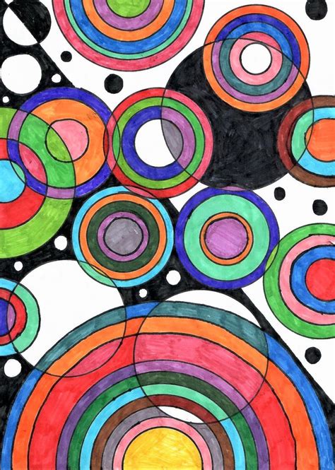 Detalle 37 Imagen Dibujos Con Circulos Y Circunferencias