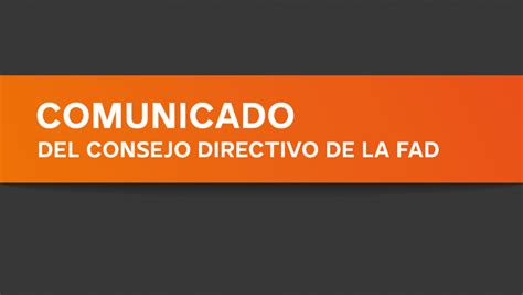 Importante Comunicado Del Consejo Directivo Facultad De Artes Y Diseño