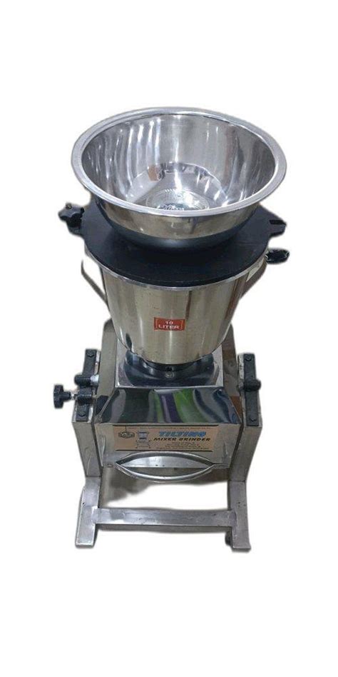 Heavy 10ltr Tilting Mixer Grinder For Industrial 300W At 20000