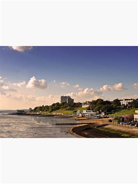Three Shells Beach Southend On Sea Essex Canvas Print For Sale By