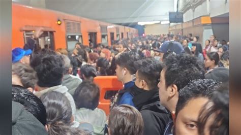 L Nea Del Metro De Cdmx Es Un Caos Suspenden Servicio En