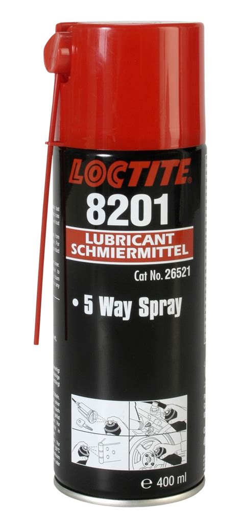 450708 Lubricant General Purpose 8201 Loctite Five Way Spray 400ml