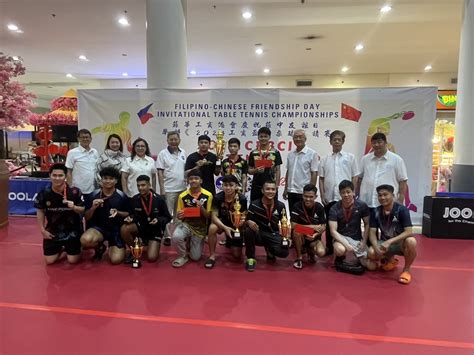 Cfbci Wraps Up Its 2024 Table Tennis Cup Awarding Ceremony Held At