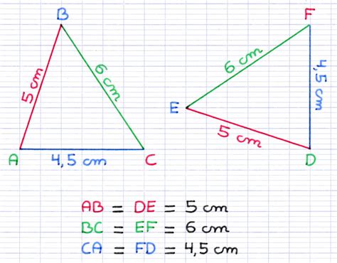 Découvrir les 3 Cas d Égalité des Triangles