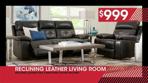 Rooms to Go January Clearance Sale TV Spot, 'Reclining Leather Living ...