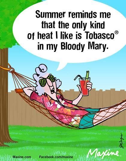 Maxine On Summer Heat Funny Cute Hilarious Aunty Acid Happy Labor