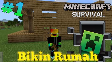 Susah Banget Bangun Rumah Minecraft Survival Indonesia YouTube