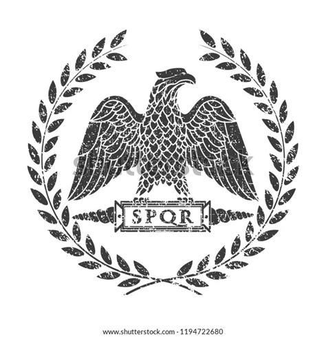 Logo Roman Eagle Stock Vector Royalty Free 1194722680 Shutterstock