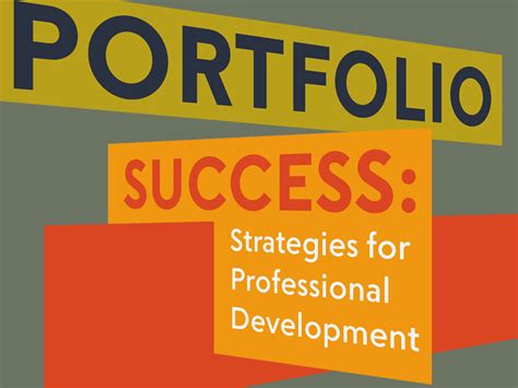 Portfolio Success Strategies For Professional Development Design