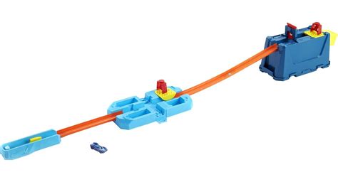 Hot Wheels Track Builder Unlimited Stunt Crash Box Play Set With Components Walmart