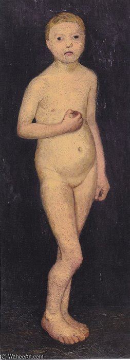 Art Reproductions Standing Nude Girl By Paula Modersohn Becker 1876