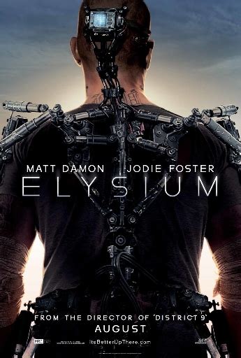 Elysium (August 9th, 2013) Movie Trailer, Cast and Plot Synopsis