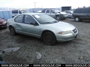 Used 1999 CHRYSLER CIRRUS LXI Sedan 4 Door Car From IAA Auto Auction