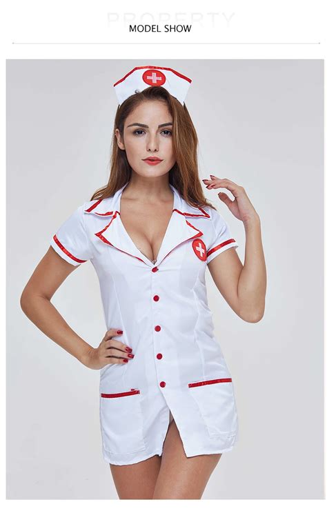 Sexy Nurse Costume Erotic Costumes Sexy Maid Lingerie Sexy Role Play