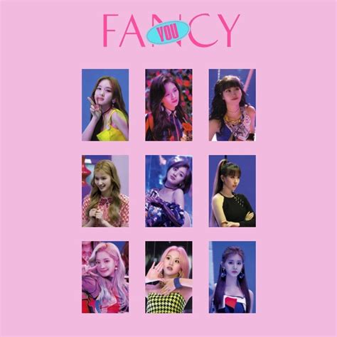 Twice Photocard Twice 7th Mini Album Fancy Monograph Shopee Malaysia