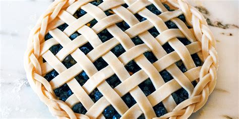 Lattice-Top Blueberry Pie - Andrew Zimmern