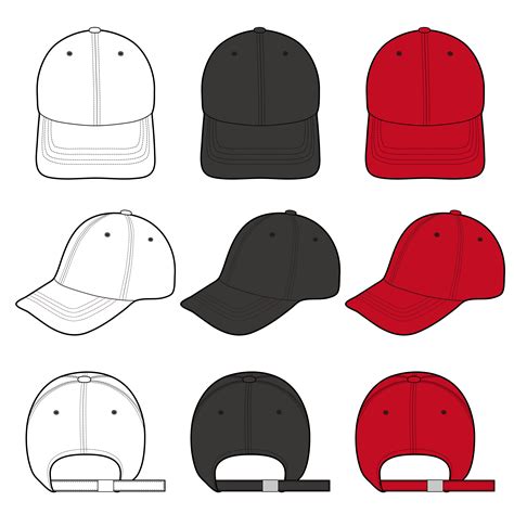 Baseball Cap Template Printable Printable Templates